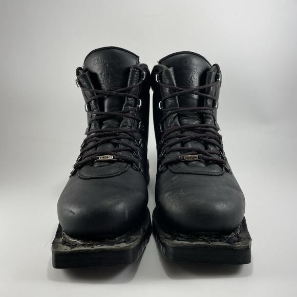 Crispi Antarctic Leather 75 mm 3-Pin Backcountry Telemark Ski Boots Mens Size 6 - Picture 3 of 11